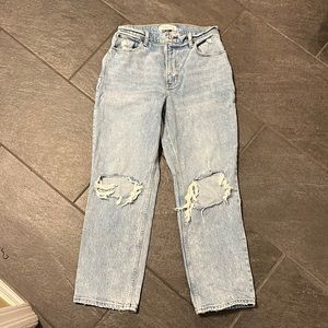 Abercrombie ‘90s straight ultra high rise